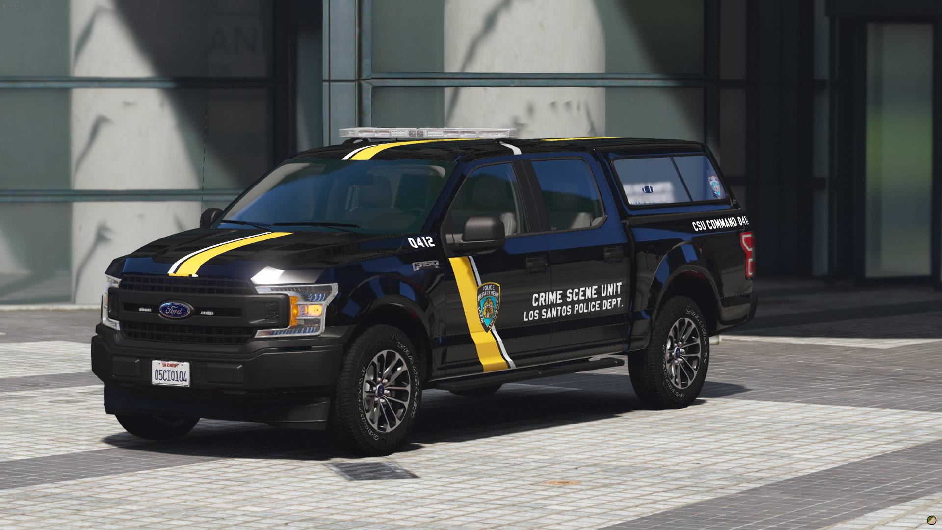Crime Scene Unit 2018 Ford F150 product banner