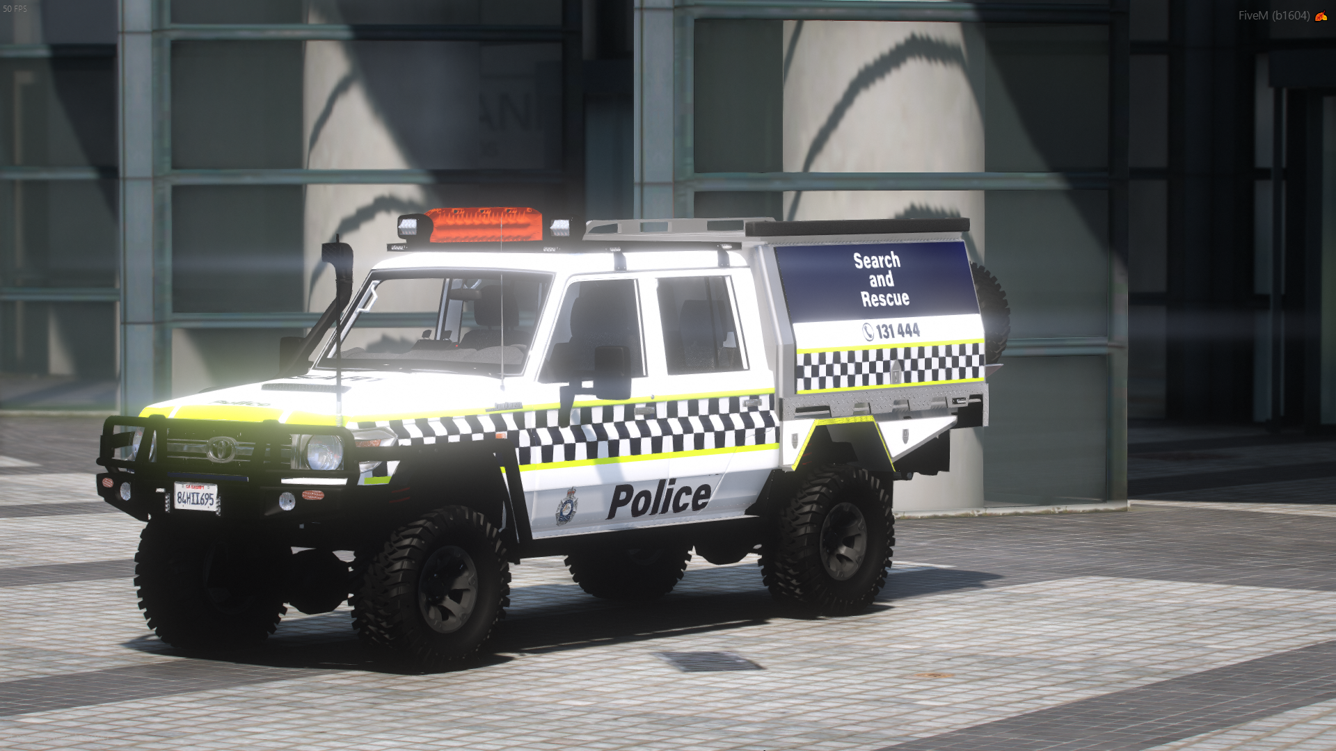 Australian Search and Rescue Landcruiser product banner