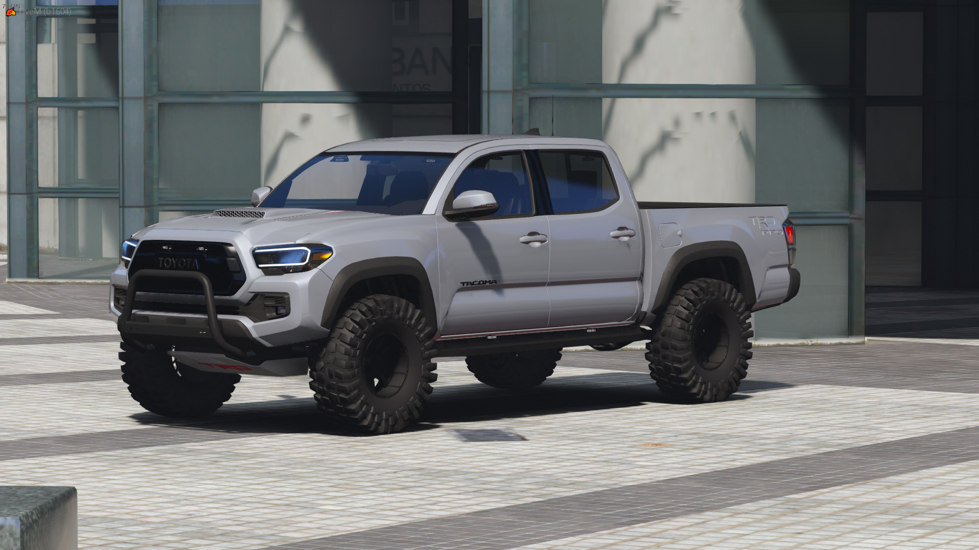 Unmarked 2022 Toyota Tacoma TRD Pro product banner