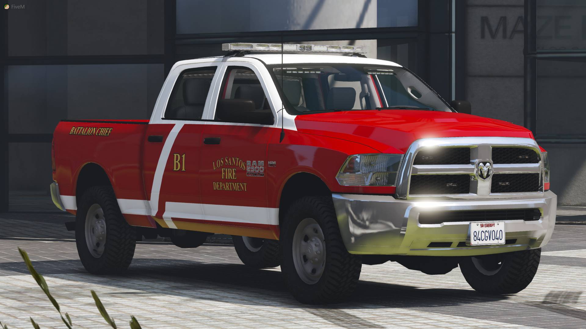 Battalion Dodge Ram product banner